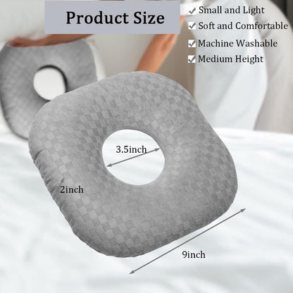 Side Sleeper Ear Relief Piercing Pillow encalife
