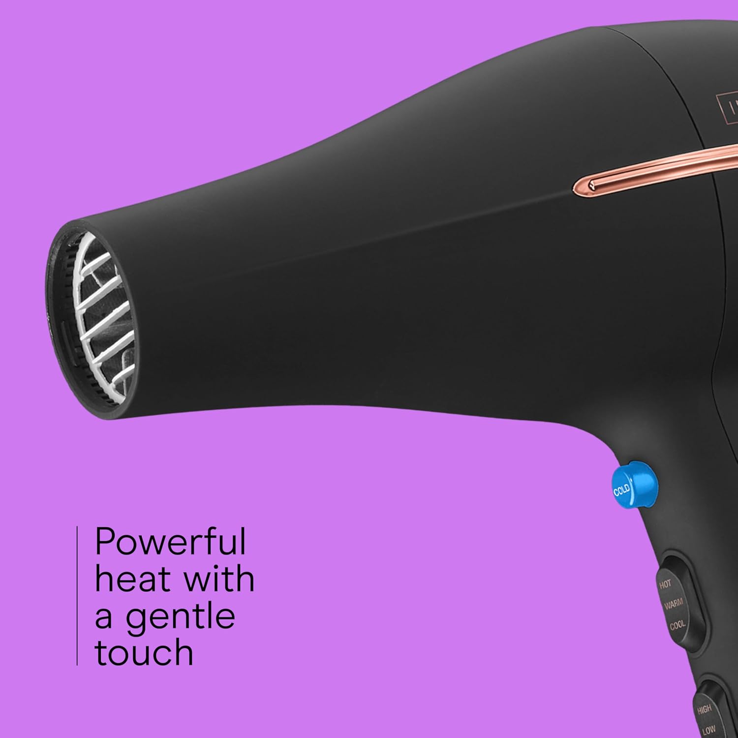 1875W Ceramic Hair Dryer | Ionic Blow Dryer with Diffuser & Concentrator encalife