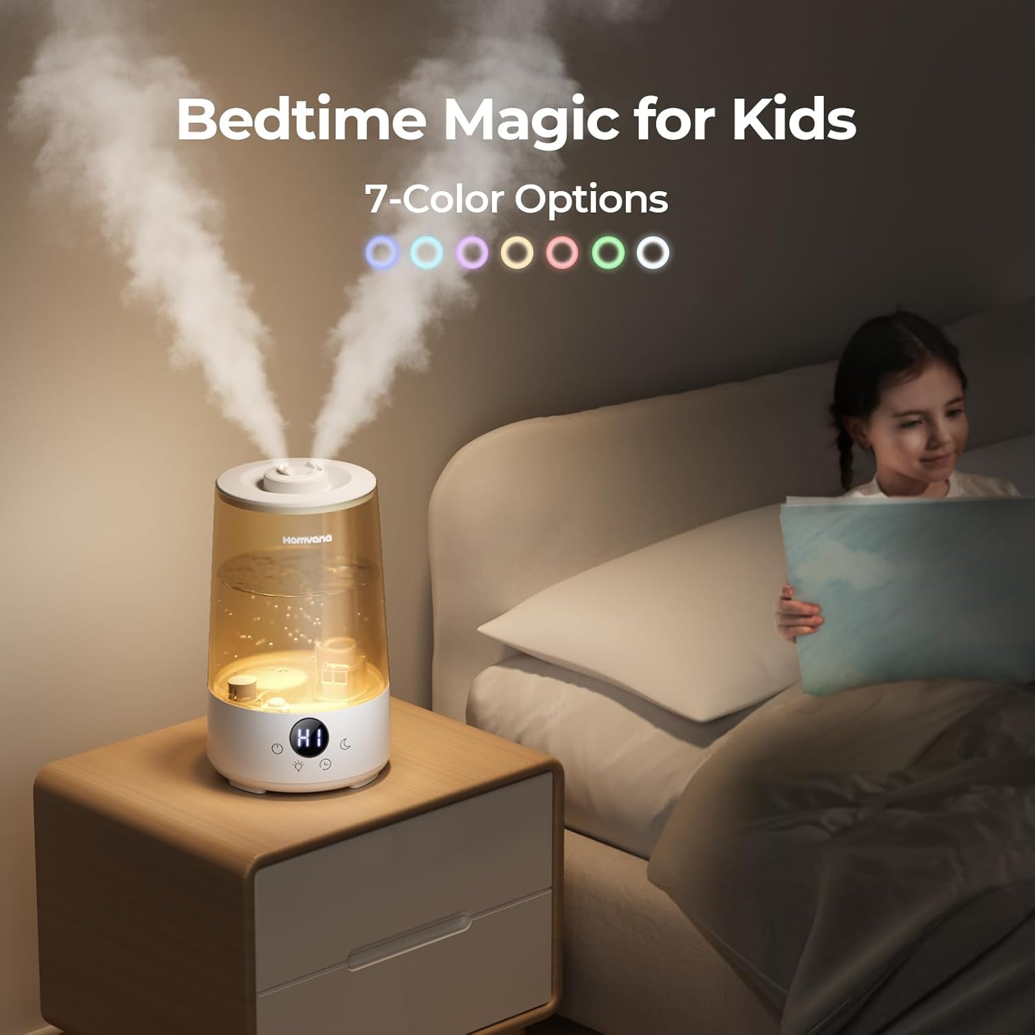 Cool Mist Humidifier | 3.6L | 3-In-1 Design encalife