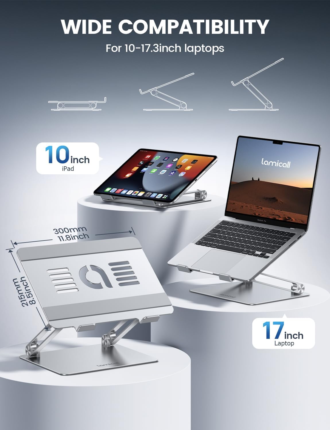 Adjustable Laptop Stand For Desk encalife