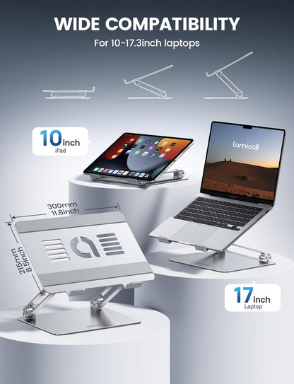 Adjustable Laptop Stand For Desk encalife