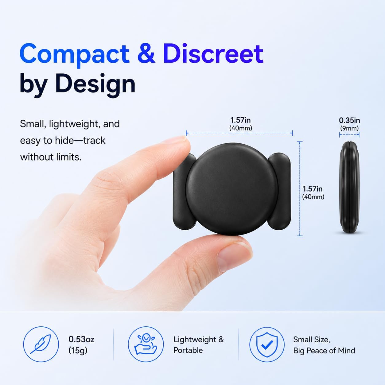 GPS Tracker Real-Time Magnetic Anti-Theft Security encalife