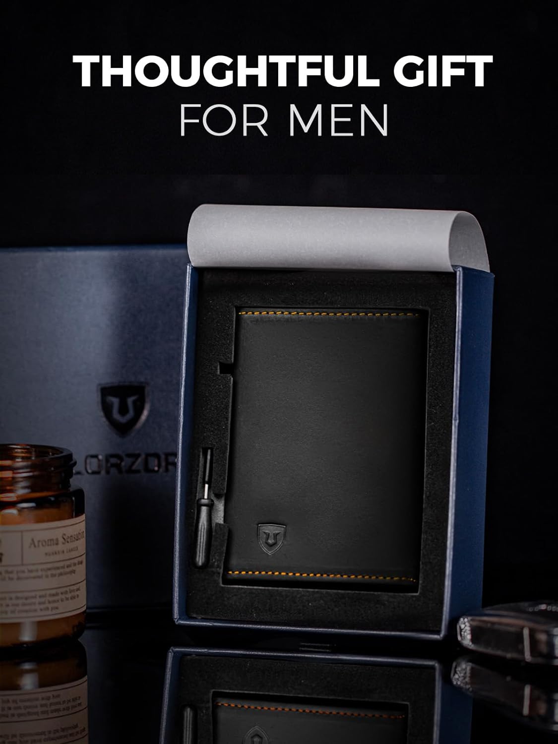 Wallets for Men I Slim RFID Leather encalife