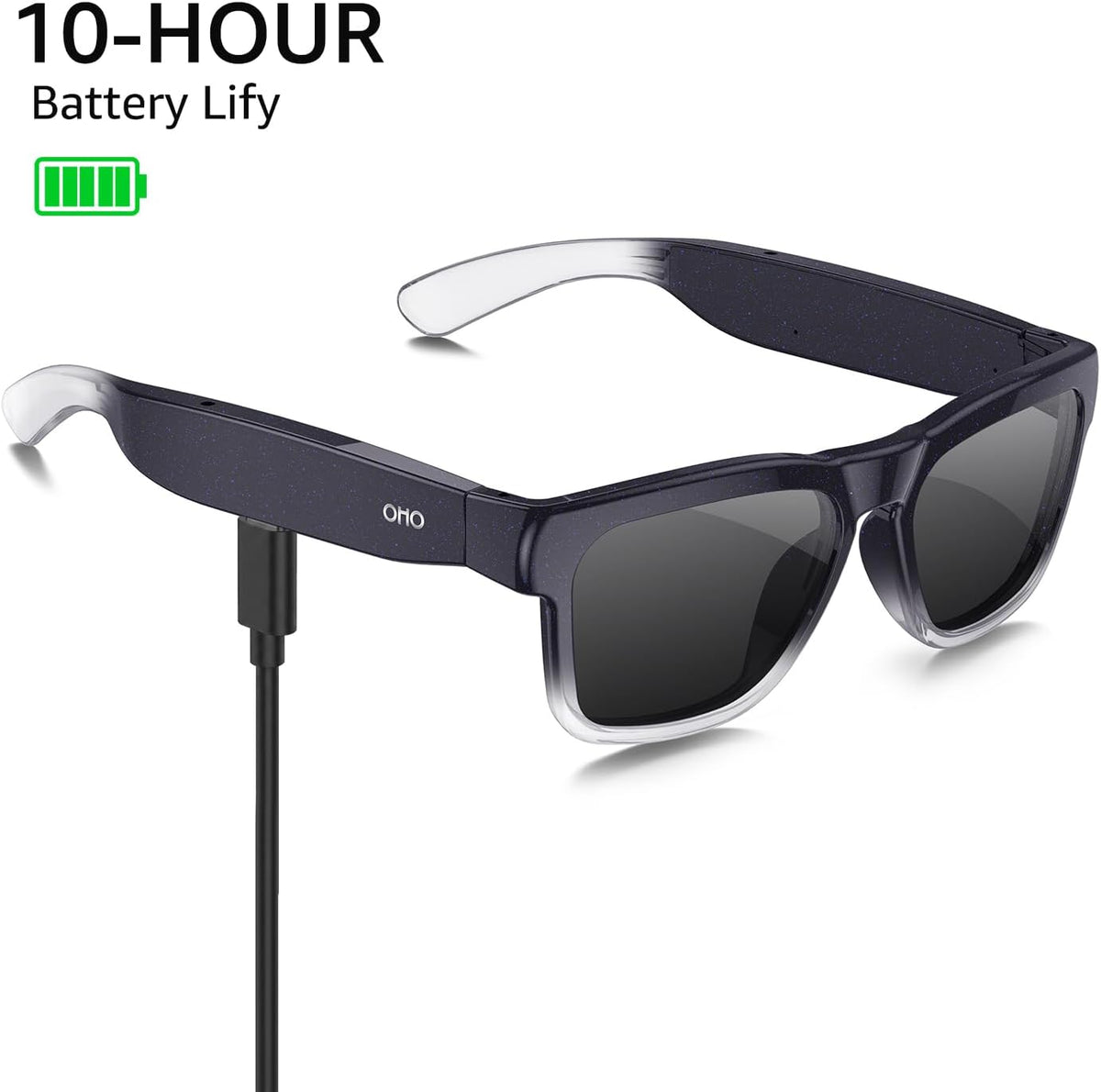Glasses AI Translation Bluetooth Polarized Sunglasses encalife