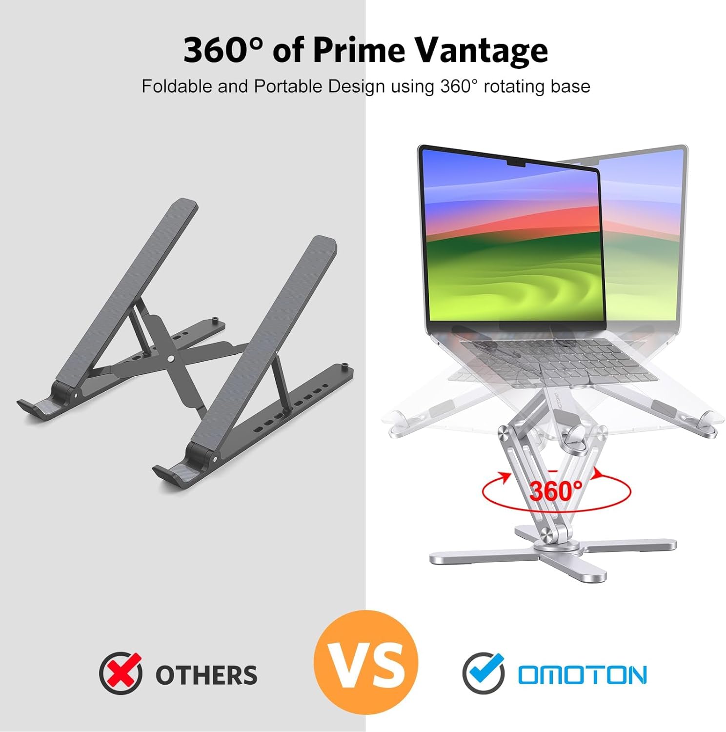 360° Rotating Laptop Stand encalife