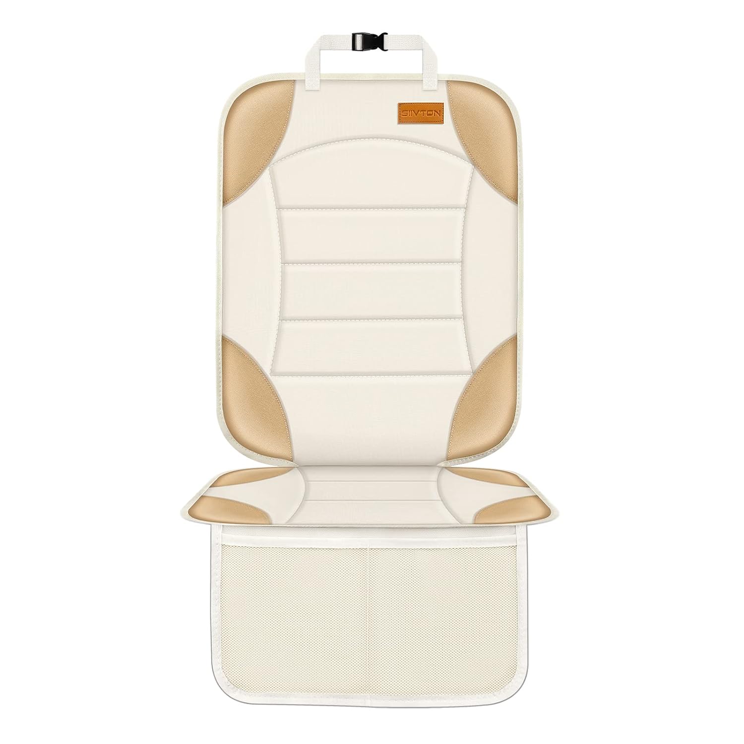 Waterproof Child Car Seat Protector with Mesh Pockets encalife