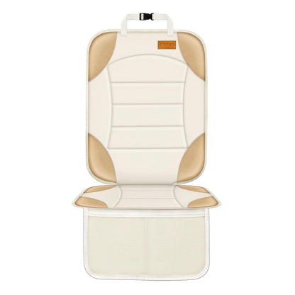 Waterproof Child Car Seat Protector with Mesh Pockets encalife