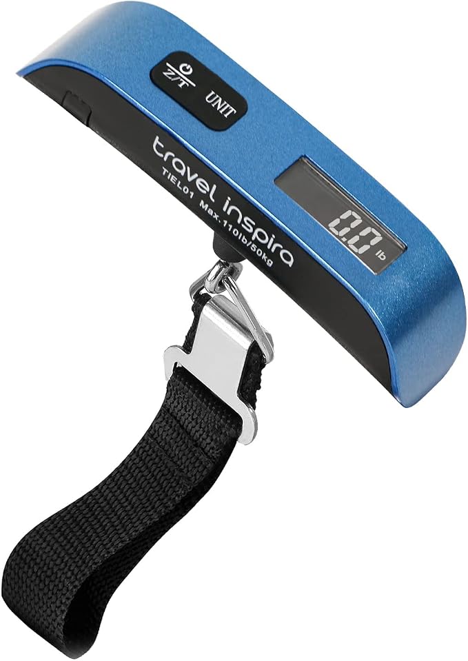 Portable Digital Luggage Scale With Backlit Display encalife