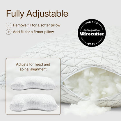 Side Sleeper Shoulder Cut Out Pillow encalife