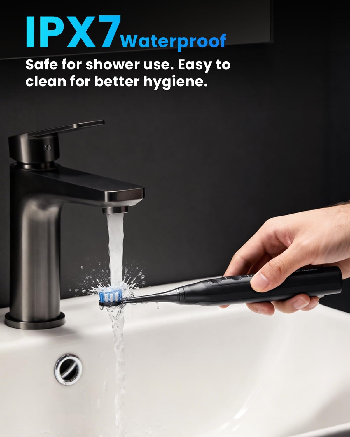 Onlyone Ultrasonic Rechargeable Electric Toothbrush Adults encalife