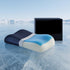 Side sleeper cooling gel memory foam pillow with ergonomic neck support
