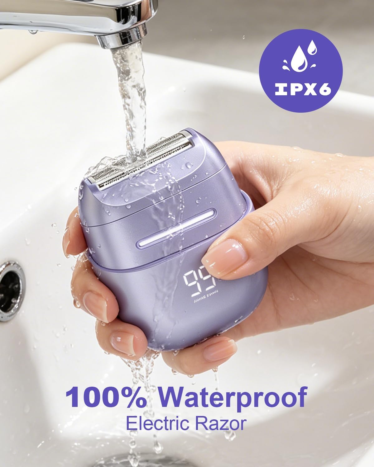 Waterproof Electric Razor Women Love For Travel encalife