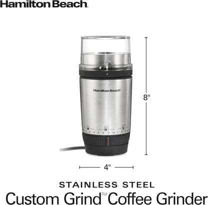 Adjustable Coffee Grinder – 4–14 Cups encalife