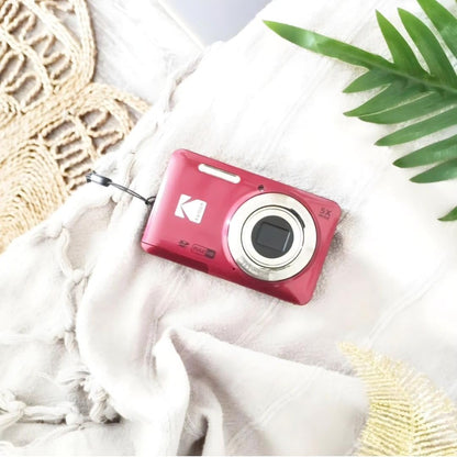 Kodak PIXPRO FZ55 Red Digital Camera encalife