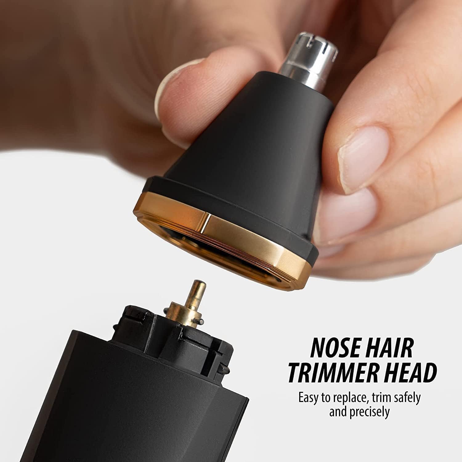 OLOV Waterproof Beard Trimmer Body Grooming Kit encalife