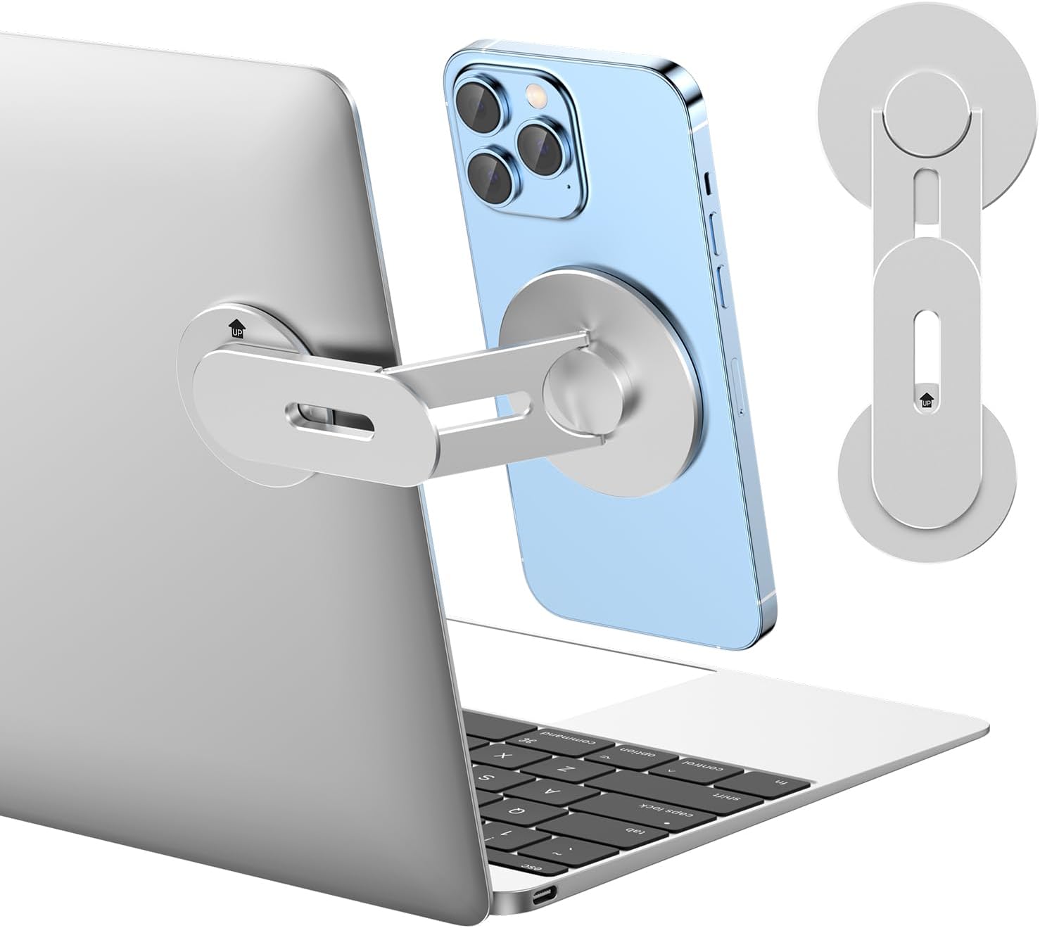 Magnetic Laptop Phone Mount Adjustable MagSafe Holder encalife