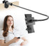Gooseneck Page Turner stand holds an e reader while the remote turns pages hands free in bed.
