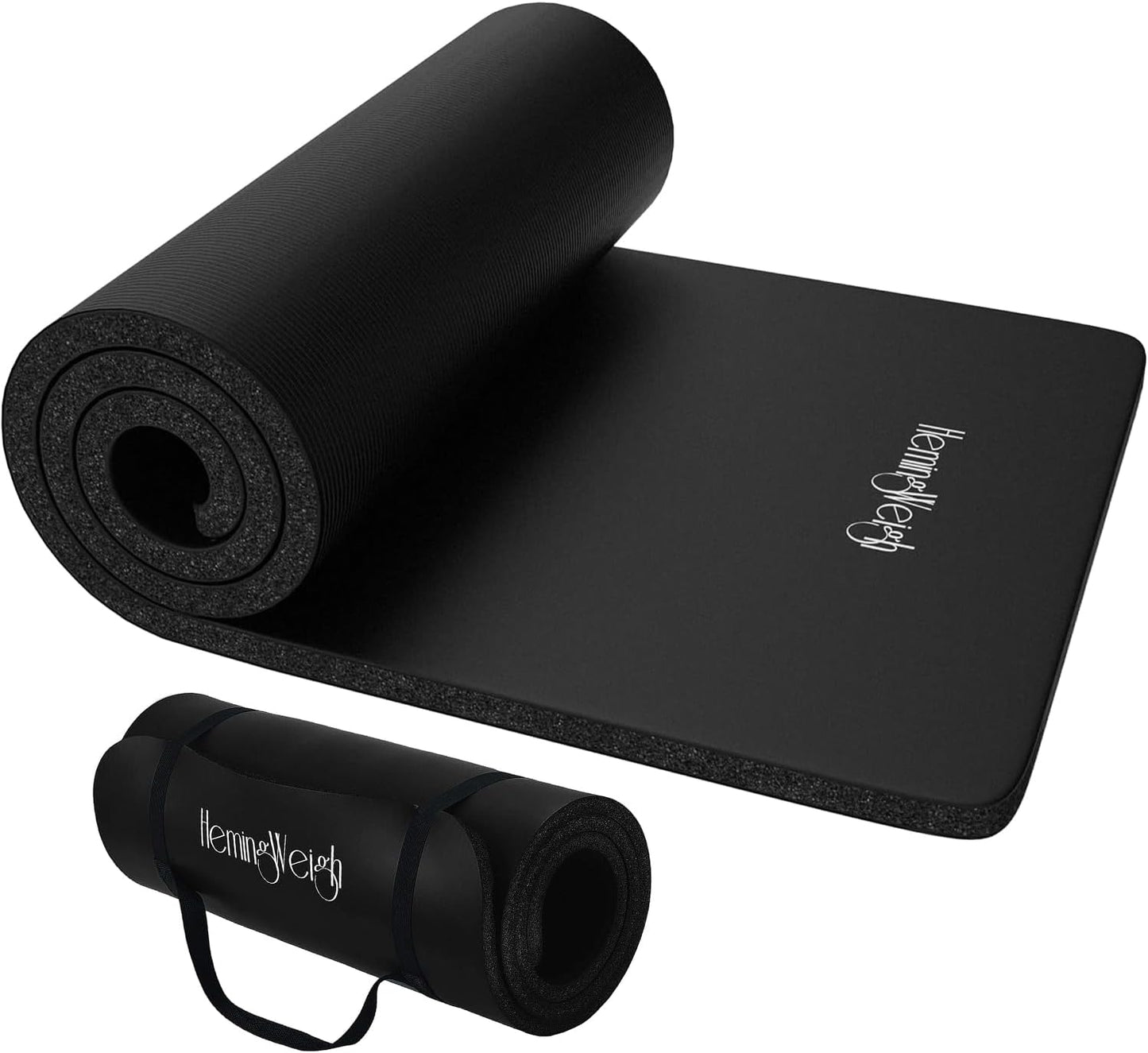1 Inch Thick Non-Slip Yoga Mat encalife