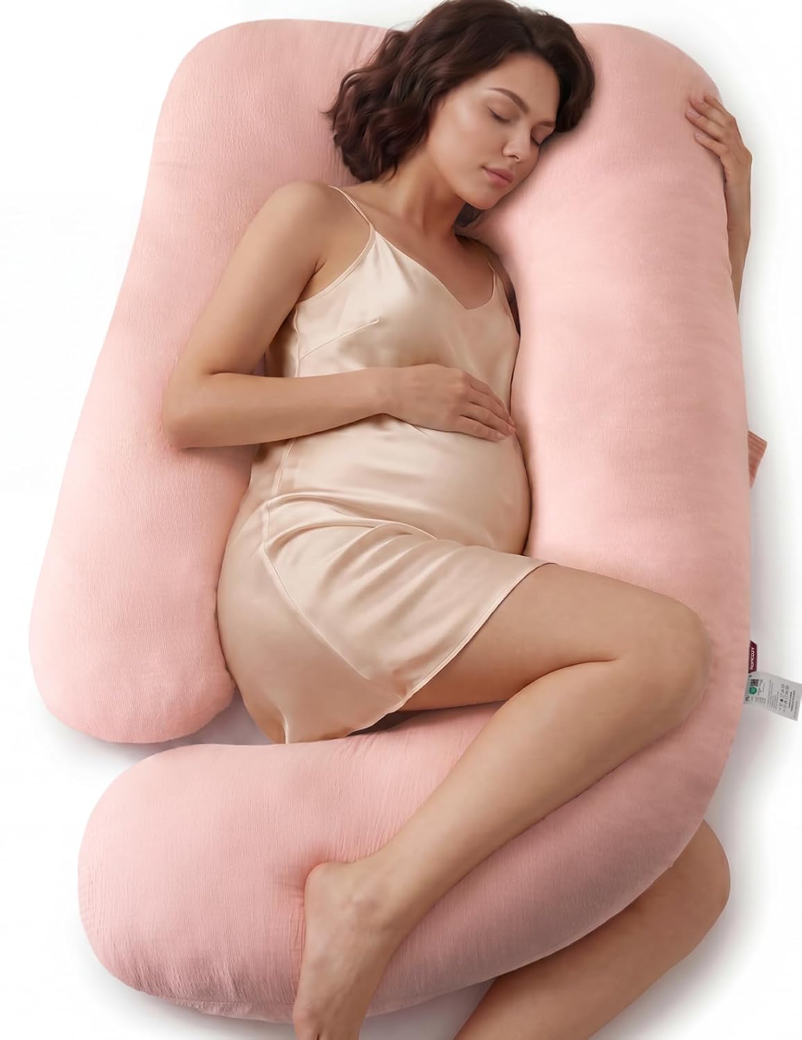 Side Sleeper Full Body Pregnancy Pillow encalife