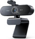 Ultra 4K autofocus webcam with dual microphones and privacy cover