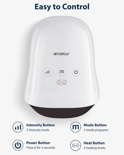 Cordless Heated Hand Massager for Daily Relaxation Comfort encalife