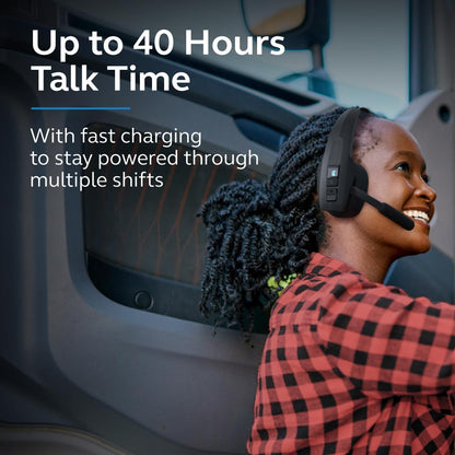 Trucker Bluetooth Headphones with Noise Cancellation encalife