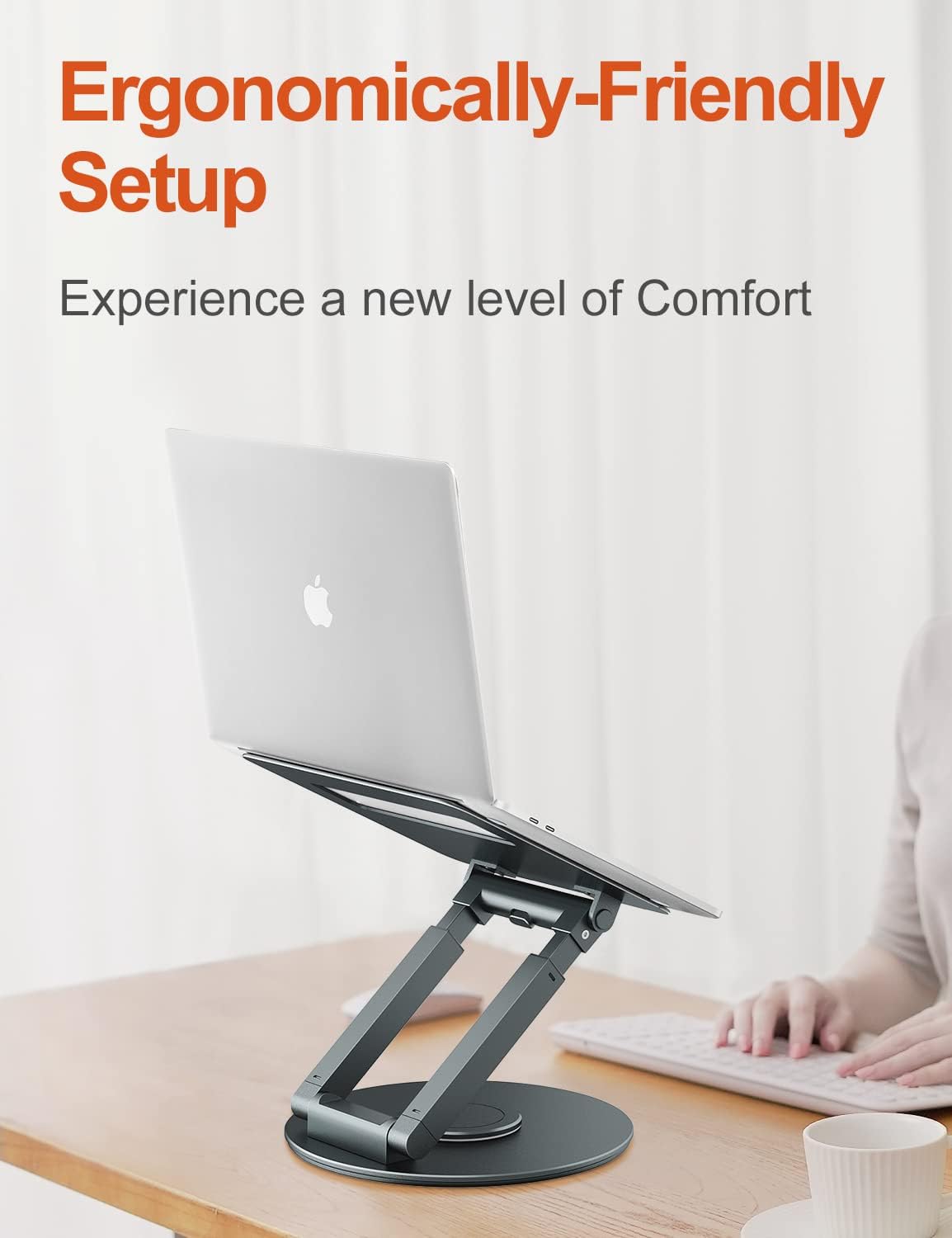 Standing Laptop Stand With Rotation encalife