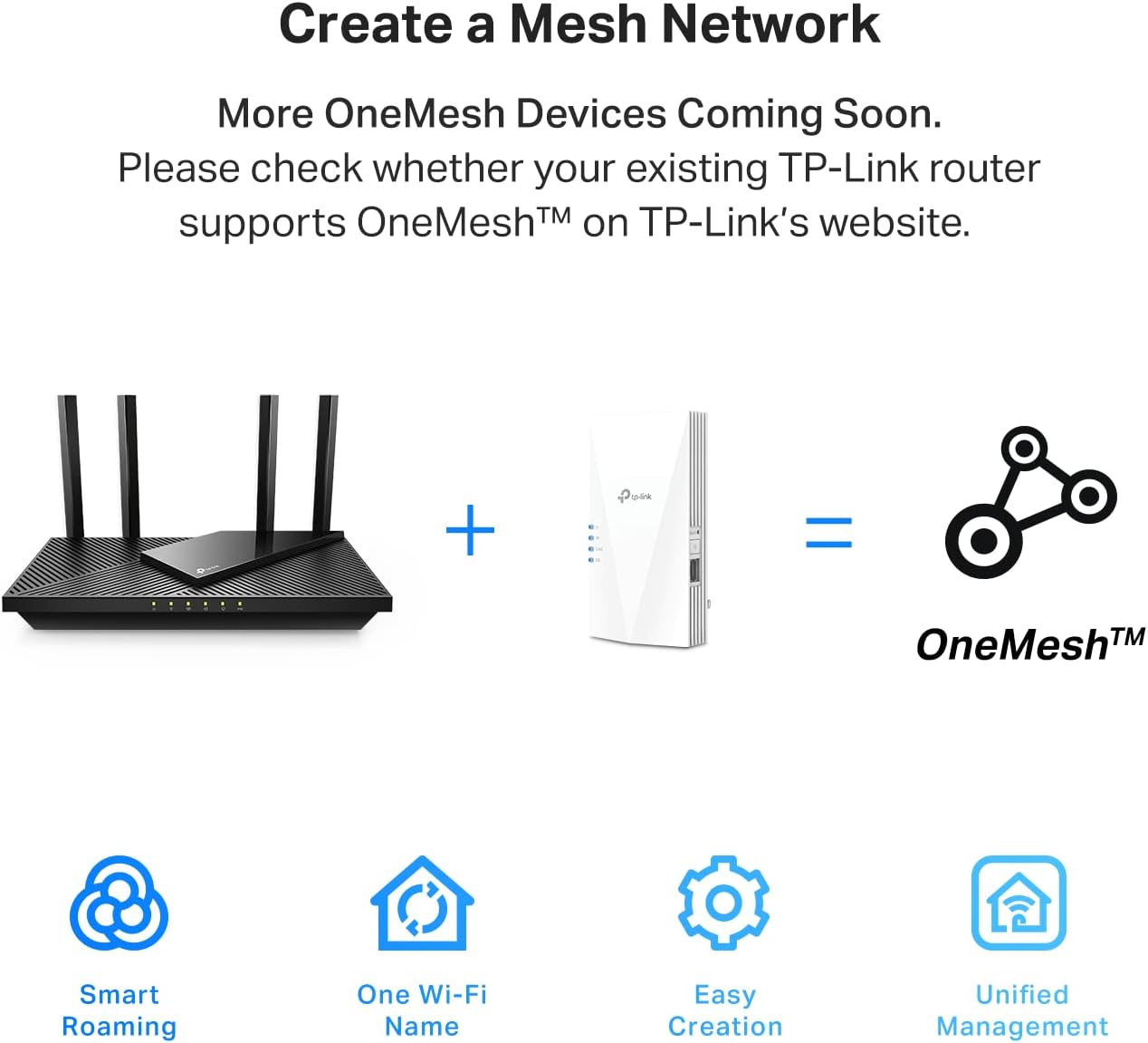 TP-Link AX1800 WiFi 6 I Extender RE600X encalife