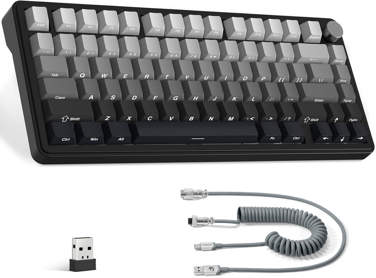 Gaming Mechanical Keyboard Wireless RGB Hot Swappable encalife