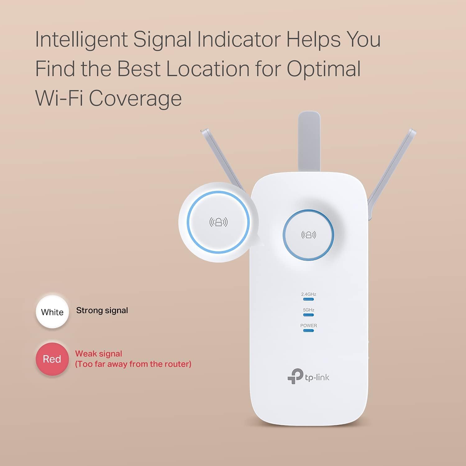TP-Link AC1900 WiFi Range Extender I RE550 encalife