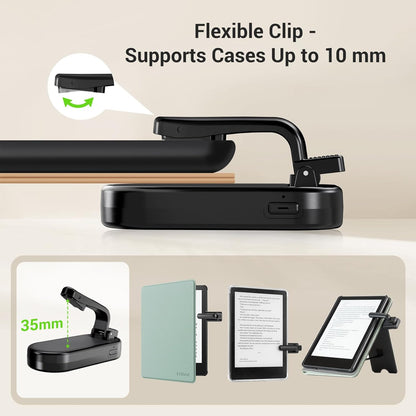 Hands Free Page Turner Remote for Cozy Reading encalife