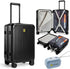 20 inch vacuum compression carry-on luggage with TSA lock