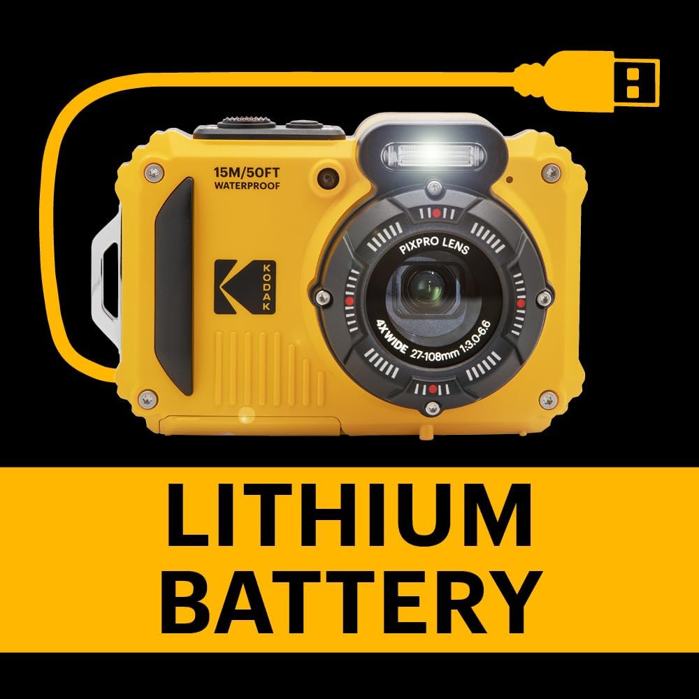 16MP Underwater Camera Waterproof Digital Camera WiFi encalife