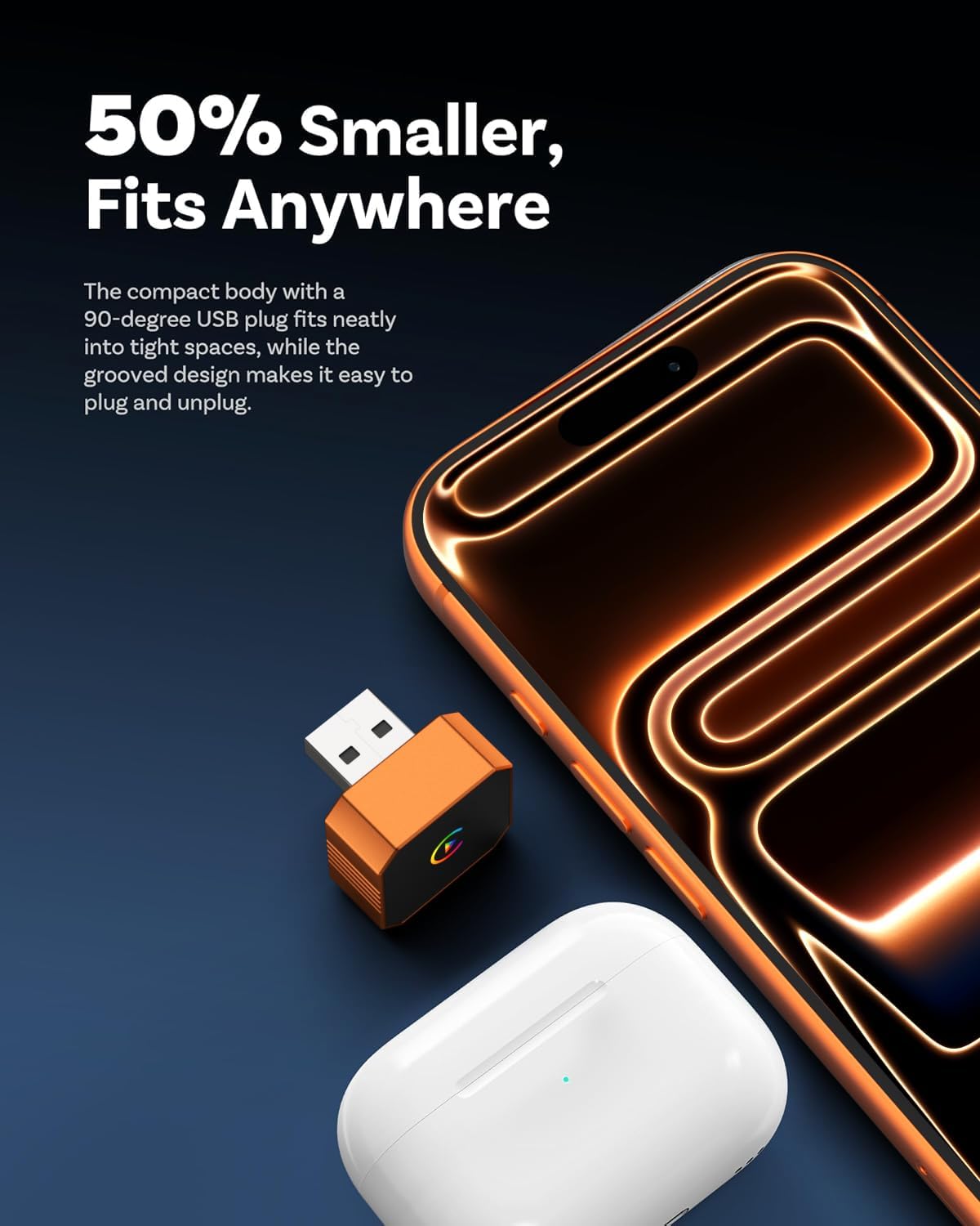 Wireless CarPlay & Auto Adapter | Plug & Play CarPlay Dongle encalife