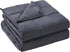 cooling weighted blanket with premium glass beads for comfortable sleep