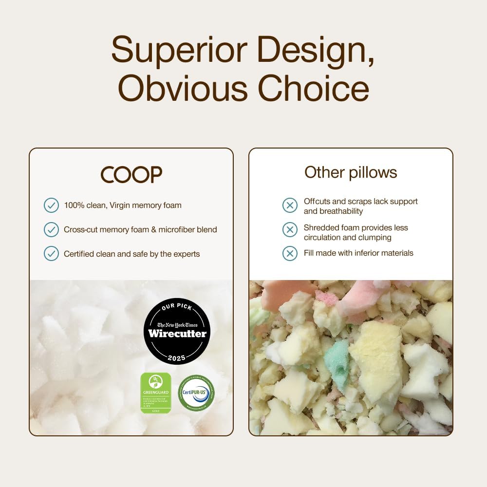 Side Sleeper Shoulder Cut Out Pillow encalife