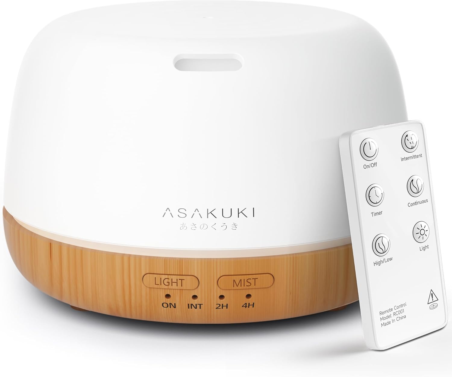 500ML Essential Oil Diffuser With Remote Control encalife