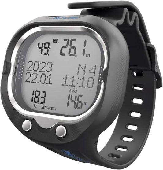 SEAC Screen Blue Scuba Dive Computer encalife