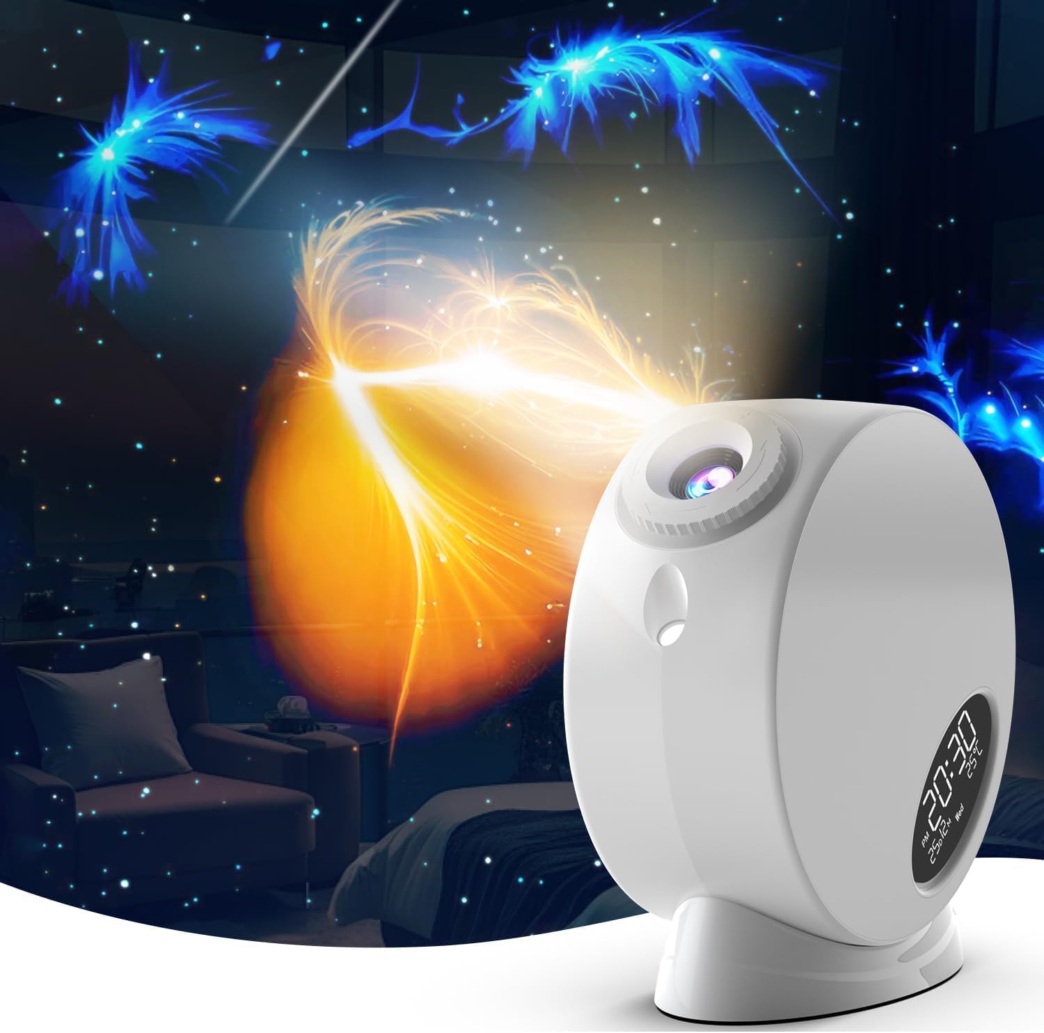 13-in-1 Galaxy Projector Starry Sky Night Light encalife
