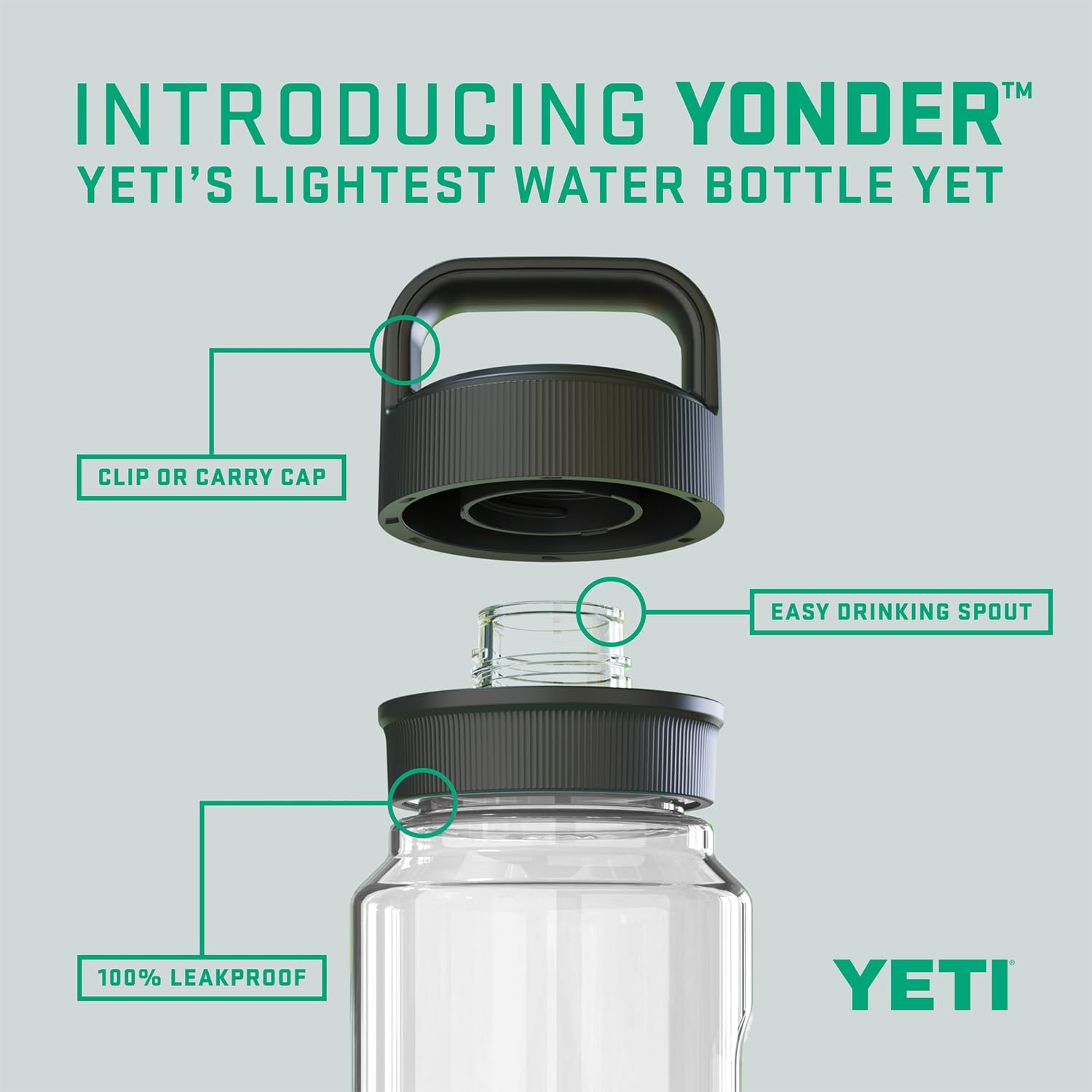 25oz Lightweight Water Bottle Leakproof encalife
