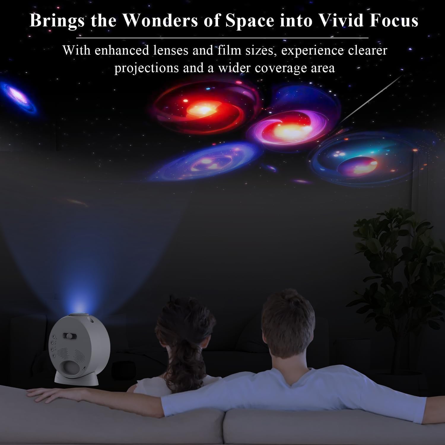13-in-1 Galaxy Projector Starry Sky Night Light encalife