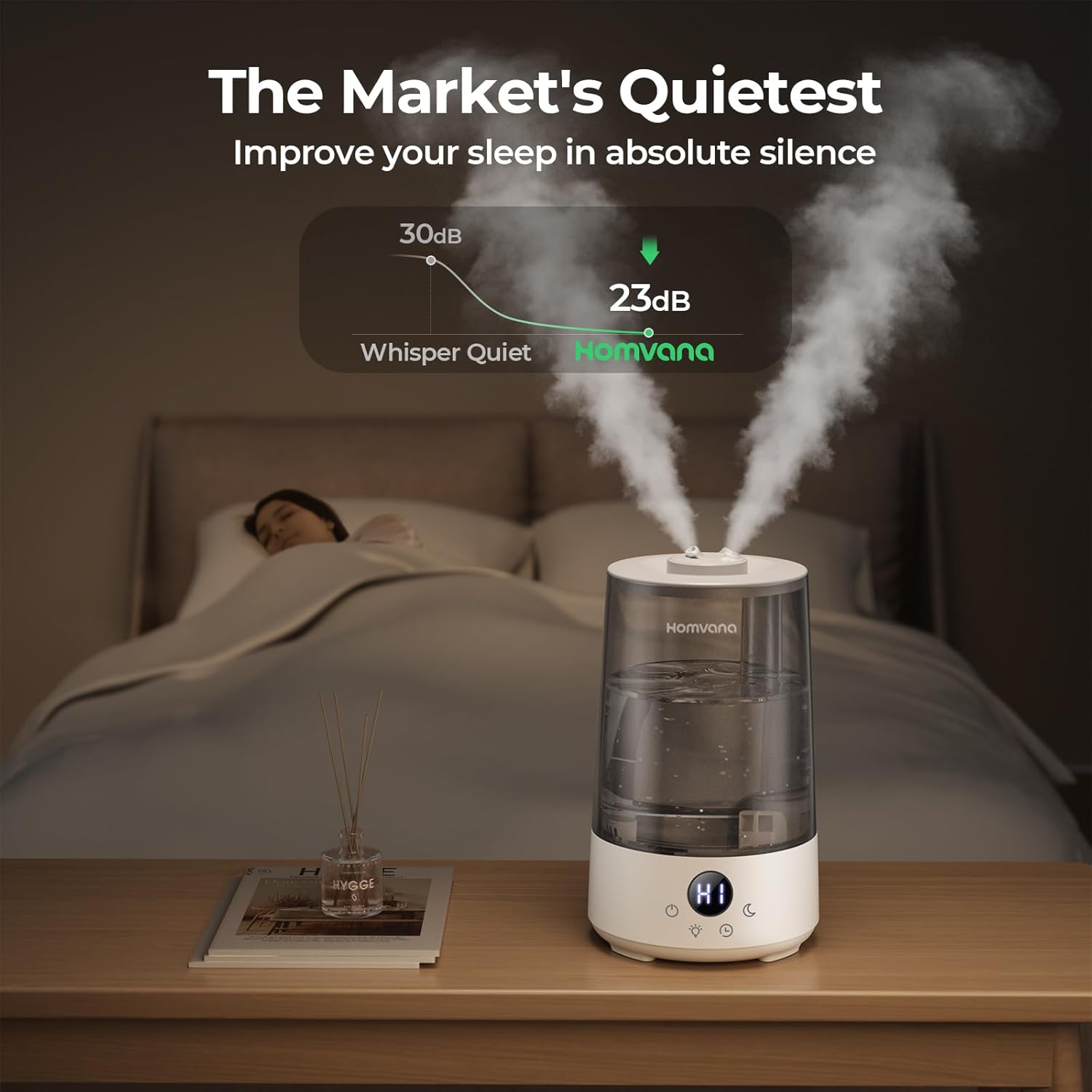 Cool Mist Humidifier | 3.6L | 3-In-1 Design encalife