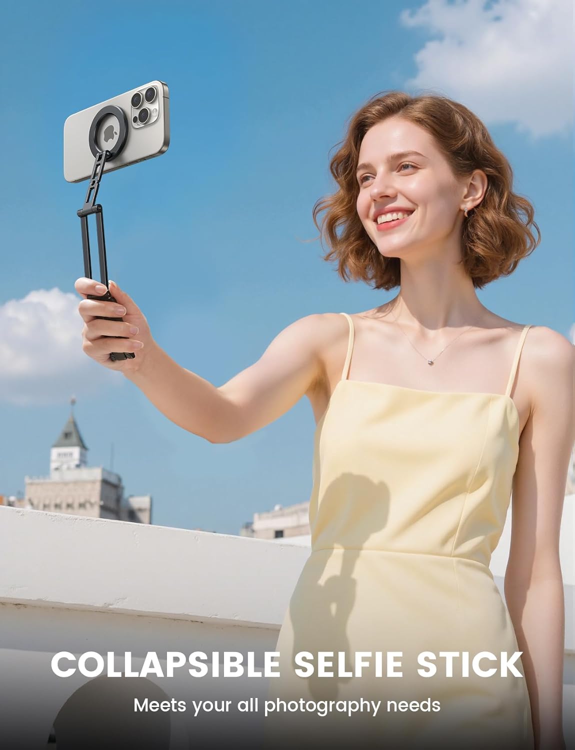Portable Magnetic Mobile Stand Tripod For Content Creators encalife
