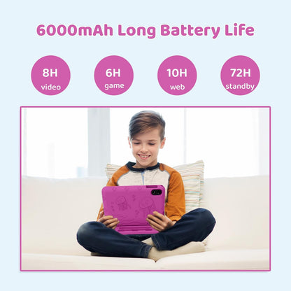 Tablet for Kids 10.1” Android 15 10GB+64GB encalife
