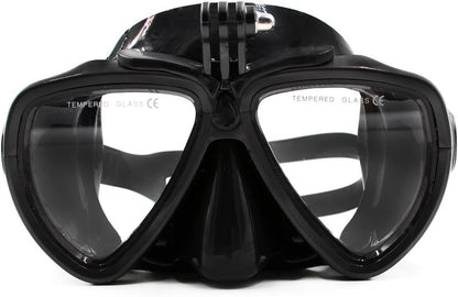 Diving Goggles With Action Camera Mount Waterproof encalife