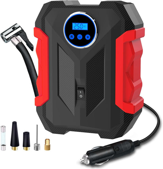Carsun Digital Tire Inflator 150PSI Auto Pump encalife