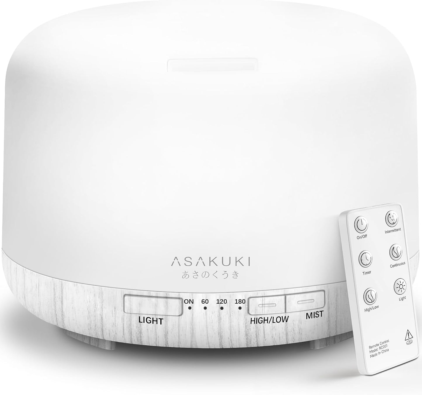 500ML Essential Oil Diffuser With Remote Control encalife