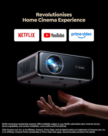 Smart 4K Bedroom Projector encalife