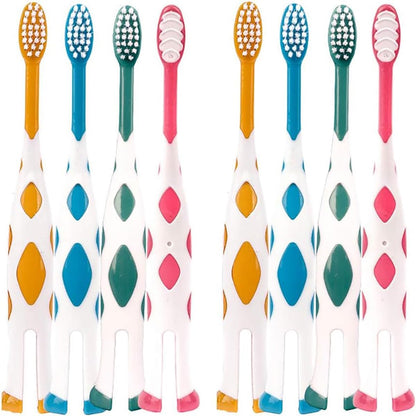 Extra Soft Kids Toothbrush Set 8-Pack encalife