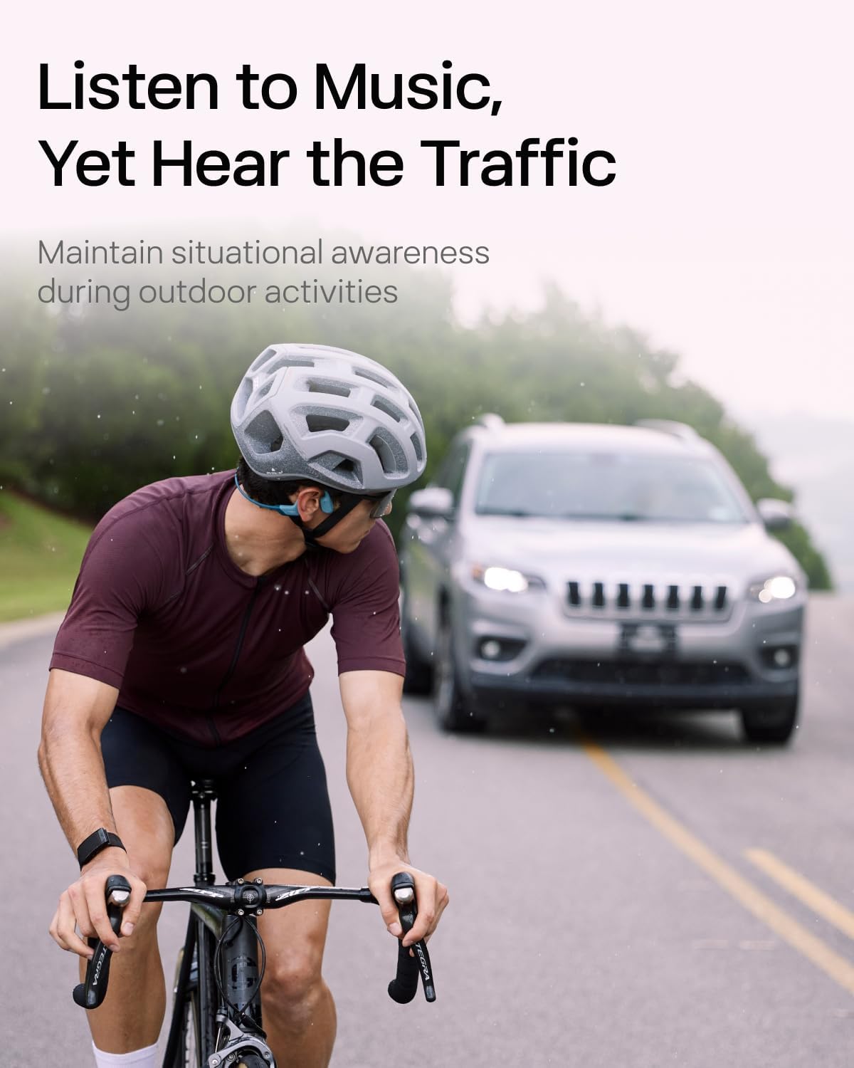 Open Ear Bluetooth Bone Conduction Headphones encalife